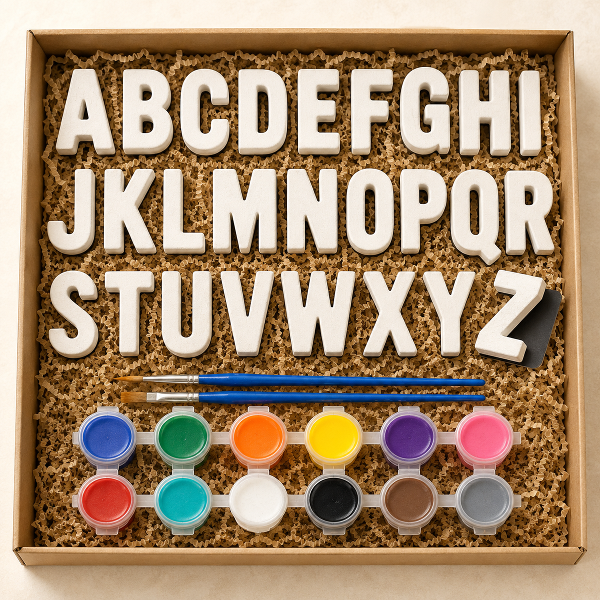 Little Learners Magnetic Alphabet Paint Kit