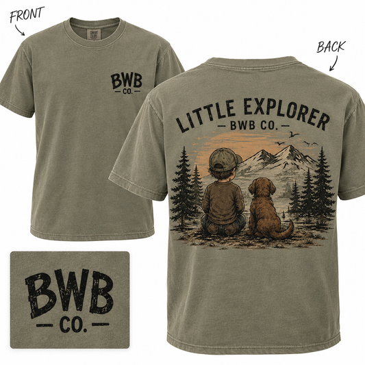 Little Explorer Tee | Boy + Girl | Backwoods Boy Co.