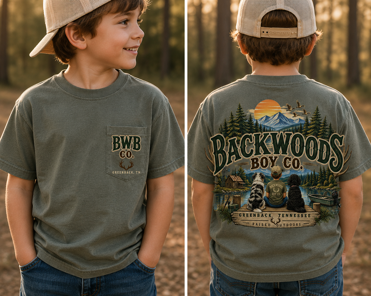 Raised Outdoors | Greenback, Tennessee | Backwoods Boy Co. Tee