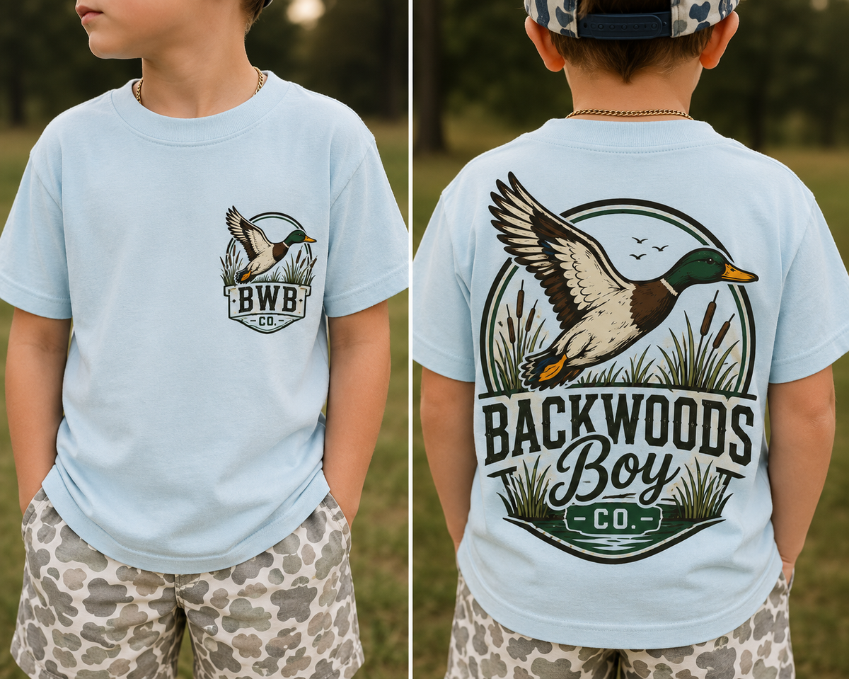 Mallard | Backwoods Boy Co. Boys Graphic Tee