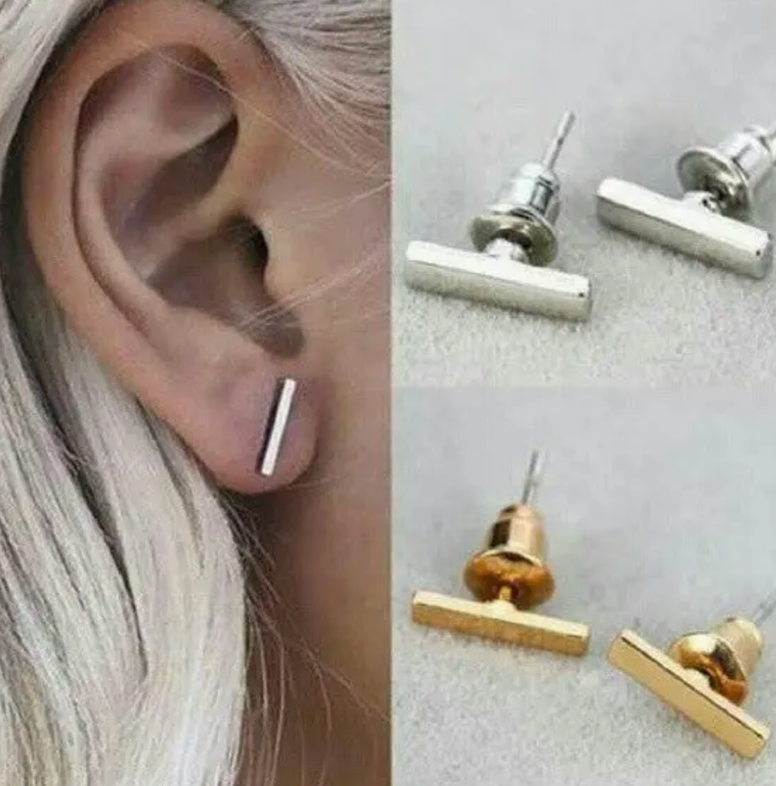 The Blair Bar Studs | Multiple Colors & Styles
