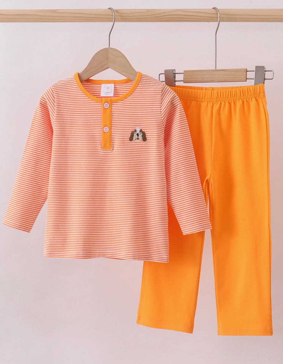Little Game Day Pup Pant Set