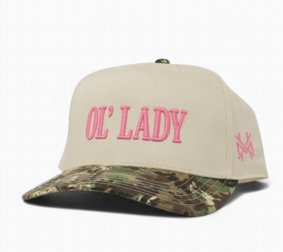 Ol’ Lady Camo-Brim Hat