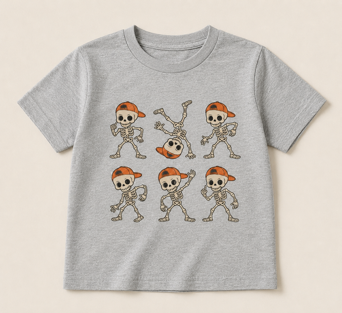 Breakdance Bones Boys’ Halloween Tee