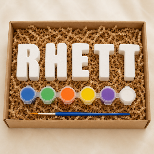 Little Makers Personalized Name Paint Kit | Multiple Styles