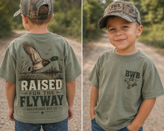 Raised for the Flyway | Backwoods Boy Co. Tee