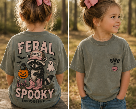 Feral But Spooky Tee 👻🦝