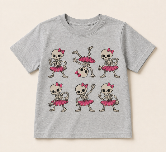 Ballet Bones Girls’ Halloween Tee