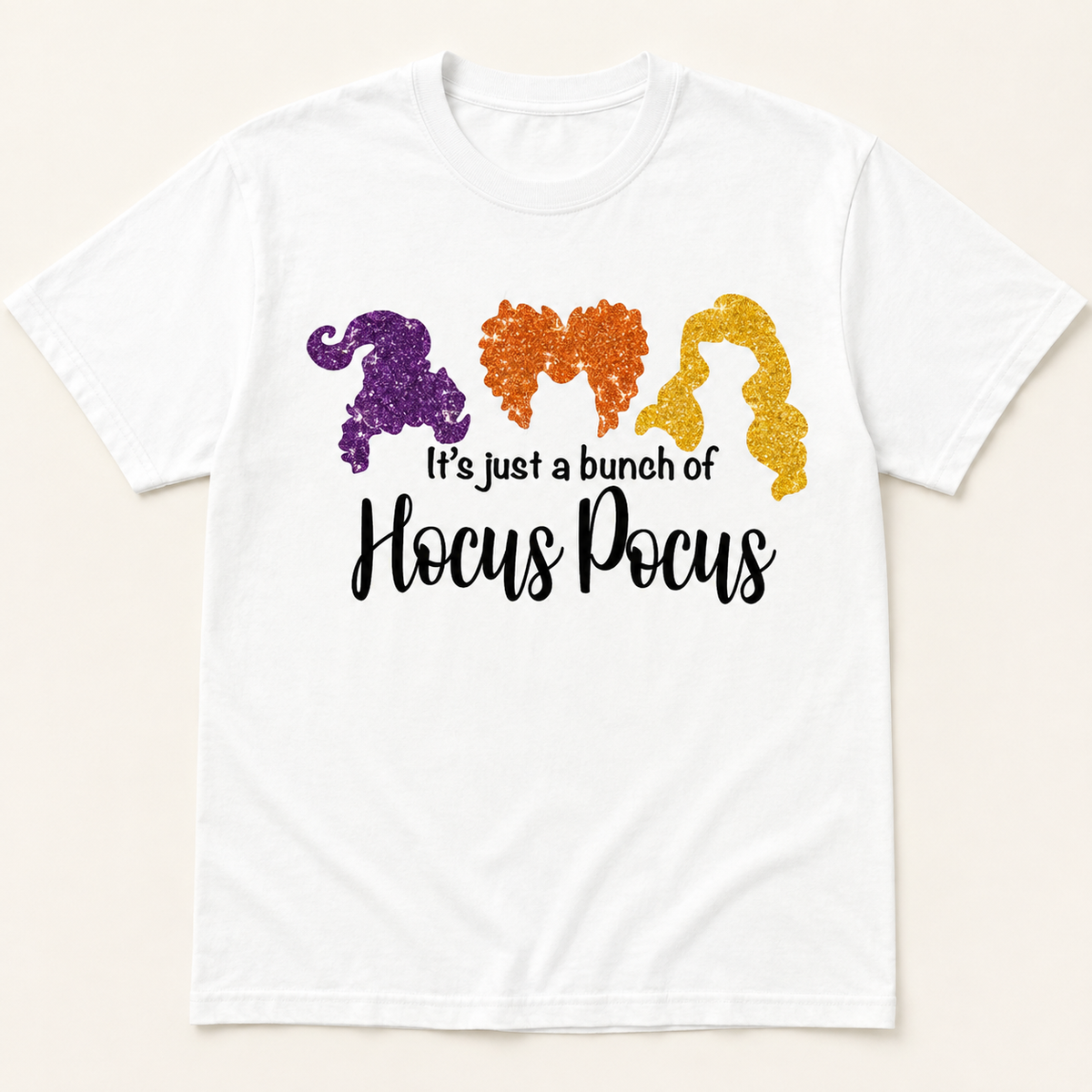 Just a Bunch of Hocus Pocus Glitter-Effect Tee