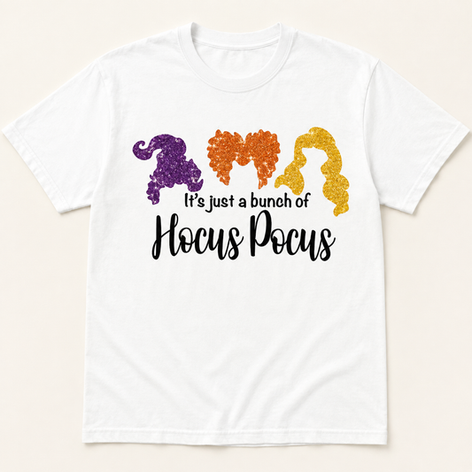 Just a Bunch of Hocus Pocus Glitter-Effect Tee