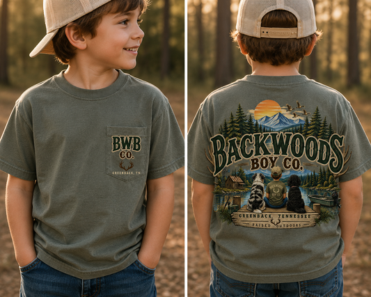 Raised Outdoors | Greenback, Tennessee | Backwoods Boy Co. Tee
