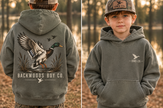 Mallard | Backwoods Boy Co. Boys Hoodie