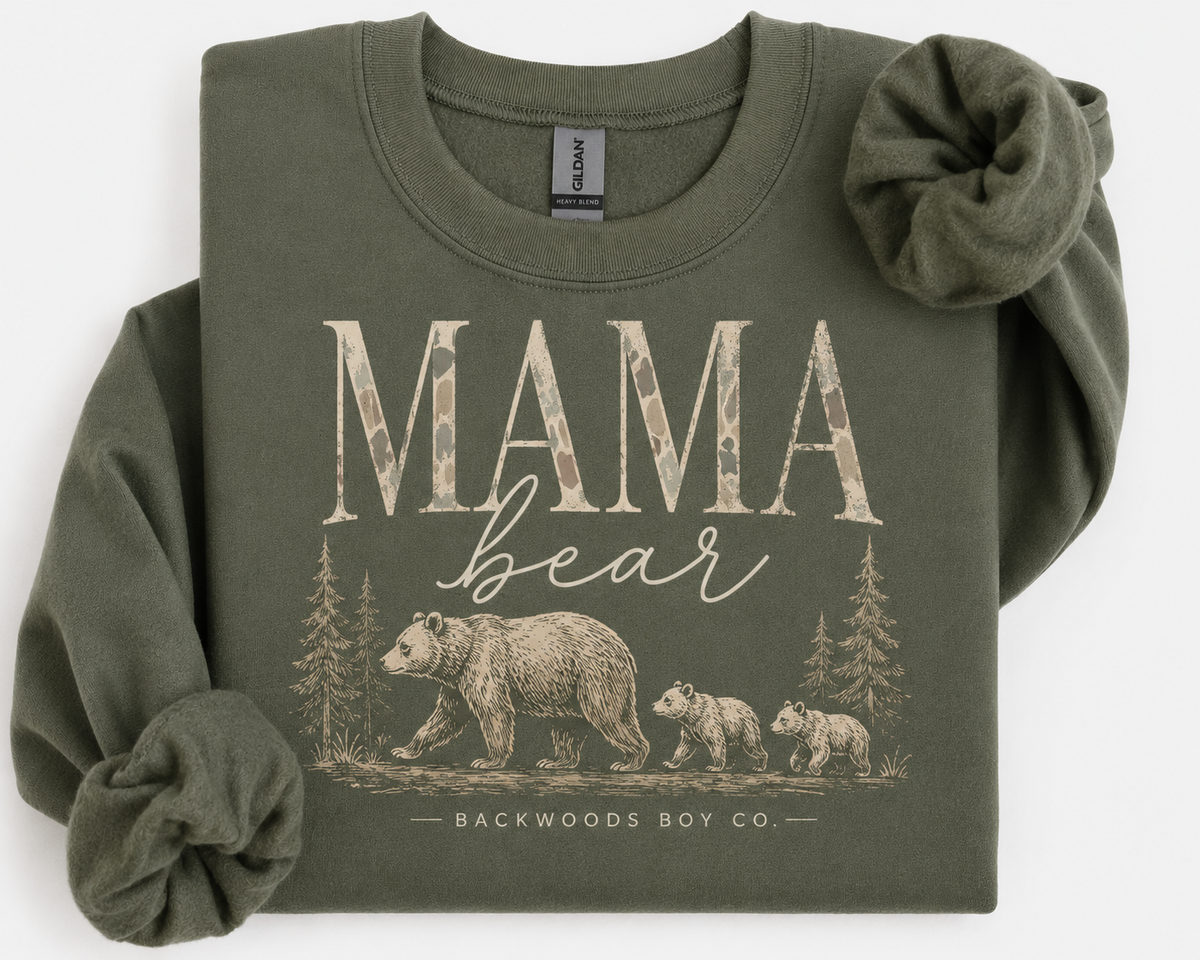 Mama Bear | Backwoods Boy Co. Women’s Sweatshirt