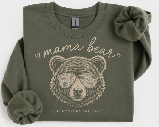 Mama Bear Camo | Backwoods Boy Co. Women’s Sweatshirt