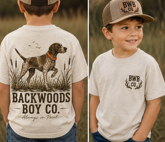 Always on Point Hunting Dog Tee | Backwoods Boy Co.