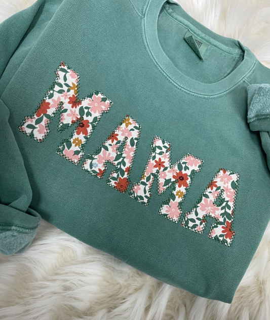 The Meadow Mama Appliqué Sweatshirt
