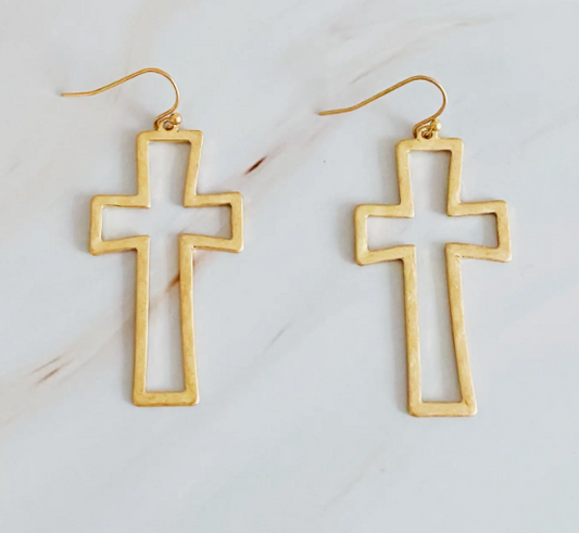 The Faith Cross Earrings | Multiple Colors & Styles