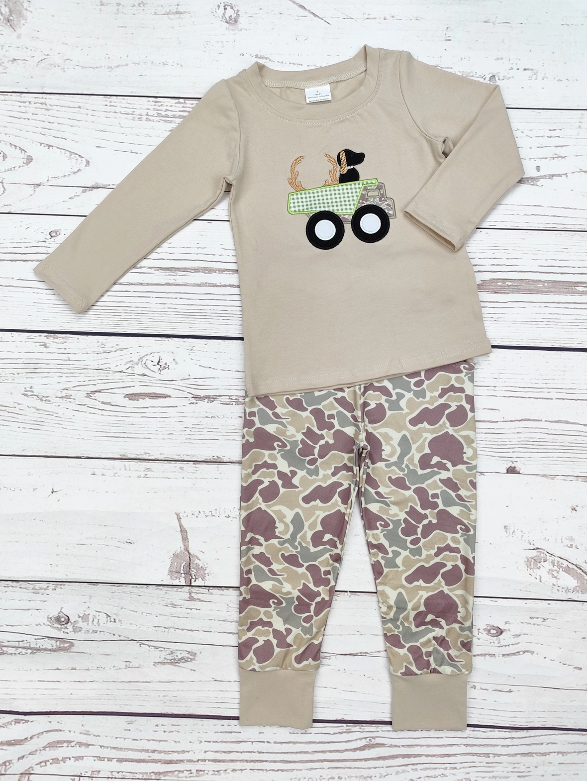 Little Hunting Buddy Camo Pant Set