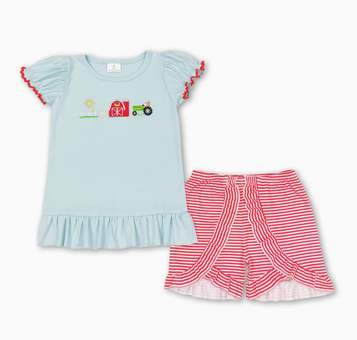 Little Farm Sweetheart Short Set
