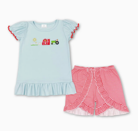 Little Farm Sweetheart Short Set