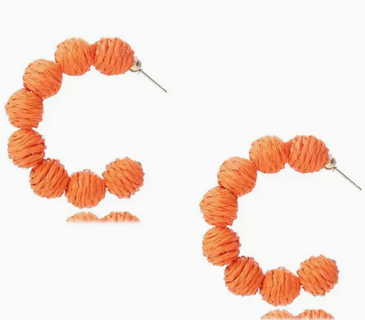The Knoxville Raffia Hoops