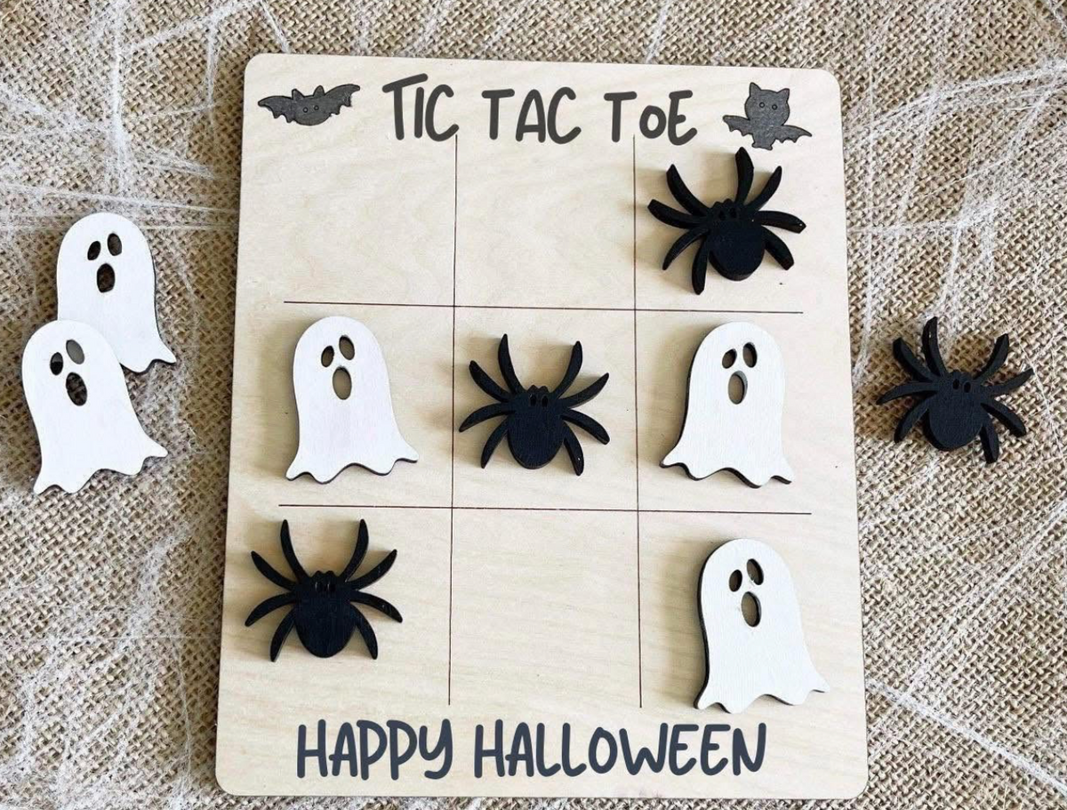 Spooky Little Tic-Tac-Toe Game