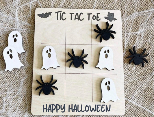 Spooky Little Tic-Tac-Toe Game