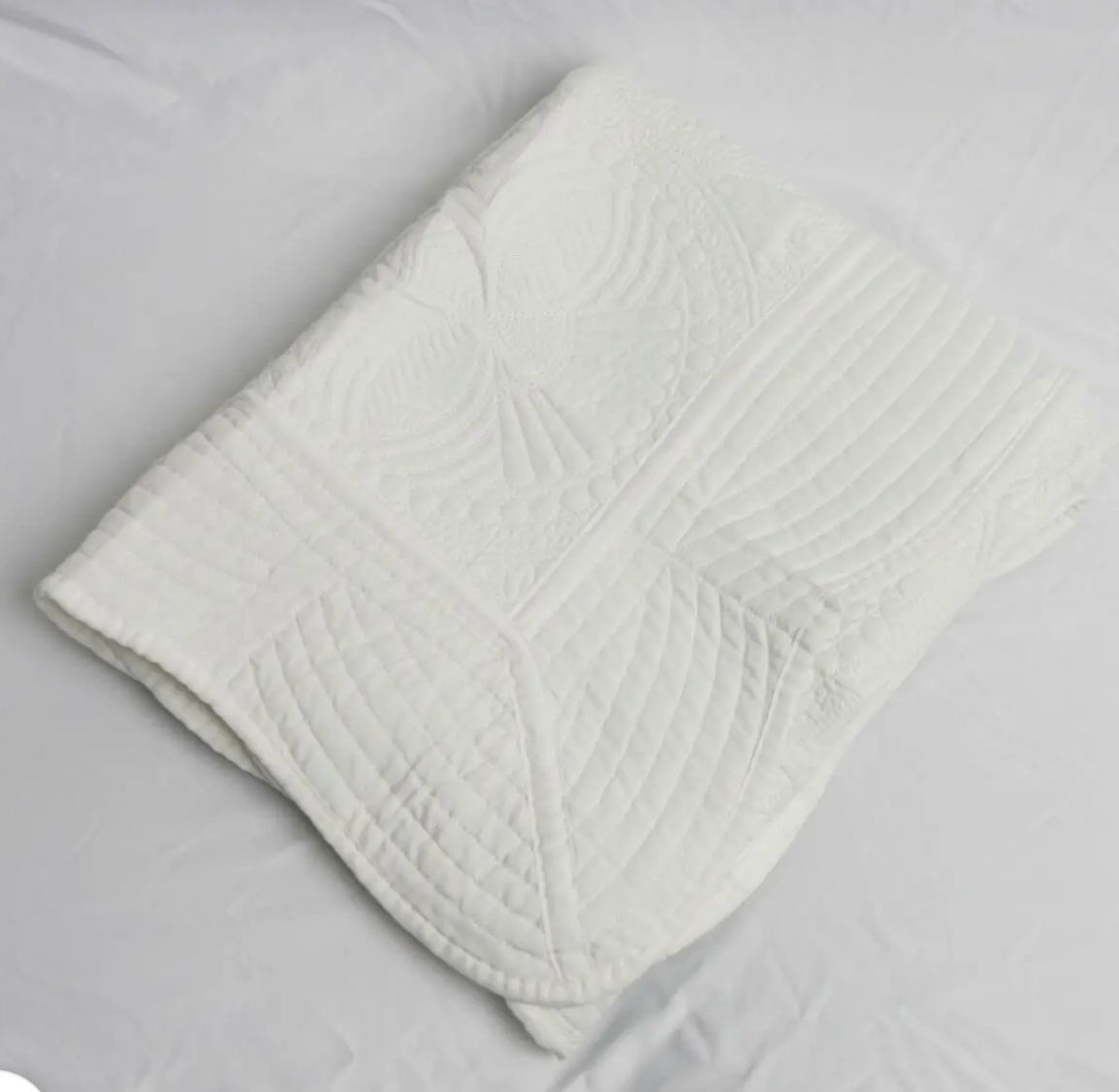 The Heirloom Cotton Baby Quilt | Multiple Colors & Styles