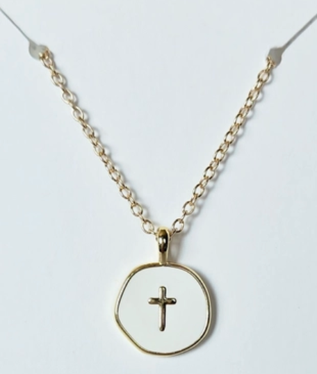 The Haven Cross Medallion Necklace
