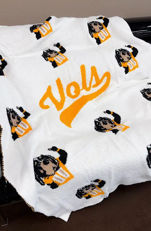 Rocky Top Spirit Plush Throw Blanket