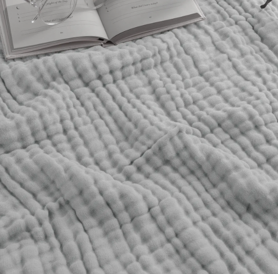 The Heirloom Six-Layer Muslin Blanket | Multiple Colors & Styles
