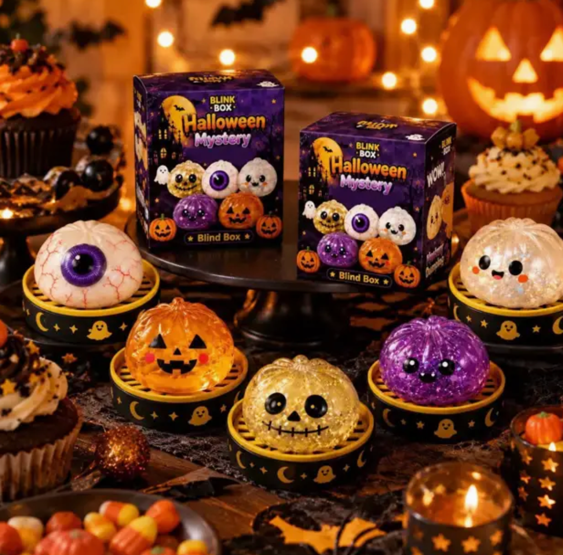 Halloween Mystery Squishy Blind Box