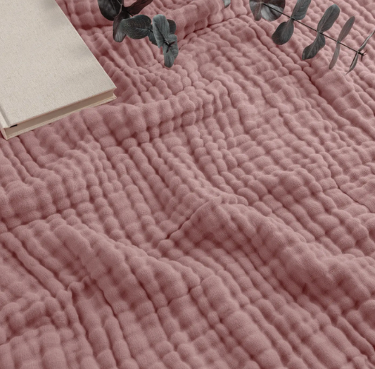 The Heirloom Six-Layer Muslin Blanket | Multiple Colors & Styles