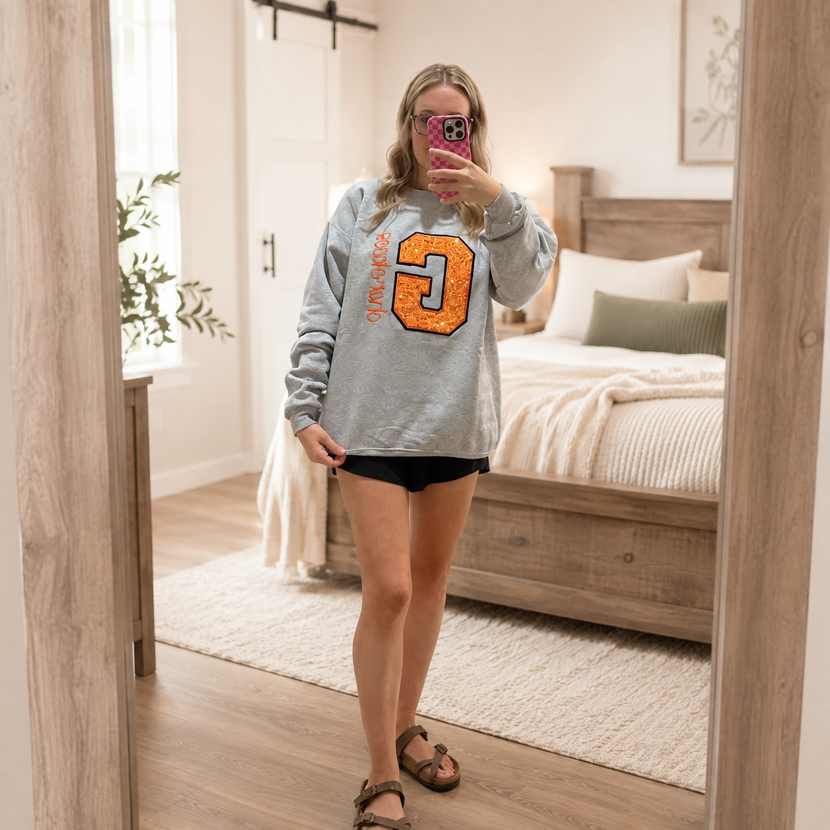 Greenback Sequin G Sweatshirt | Youth & Adult